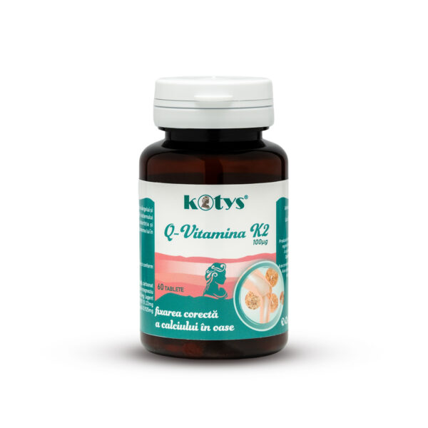 Vitamina K2 100 mcg, Kotys, 60 tablete