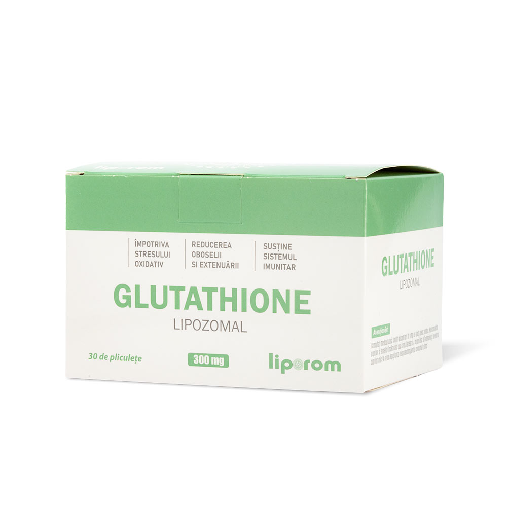 Pachet Glutathione Lipozomal 300mg Liporom+ Plasma Hipertonic Quinton
