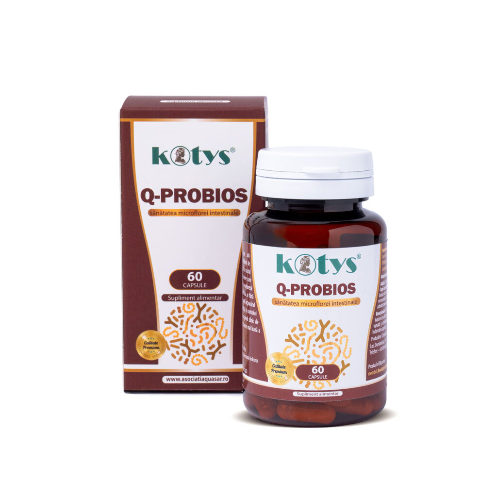 Q-Probios, supliment alimentar, 60cps, Kotys