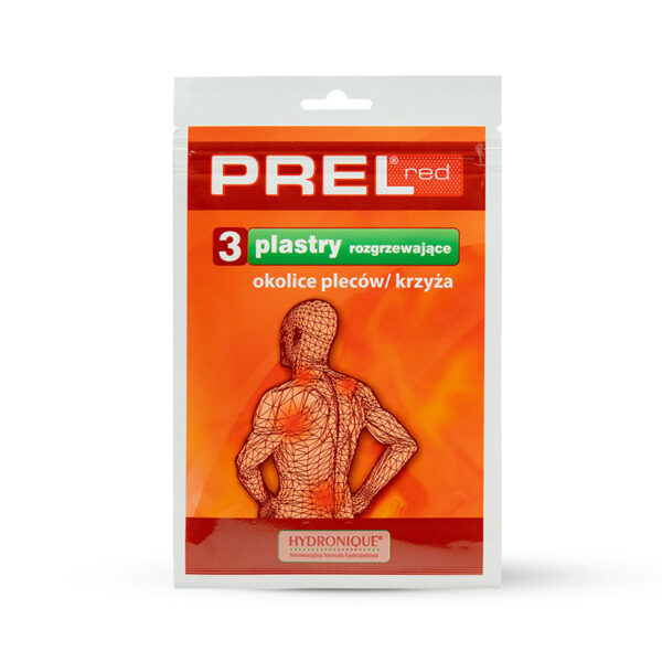 PREL® red – un plasture de încălzire cu hidrogel, HYDRONIQUE®